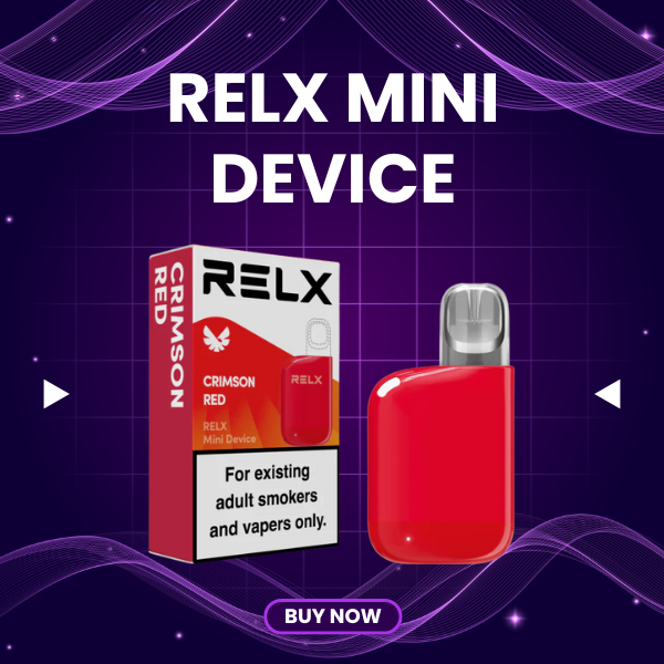 USB Type-C fast charging port of RELX Mini Device 440mAh battery